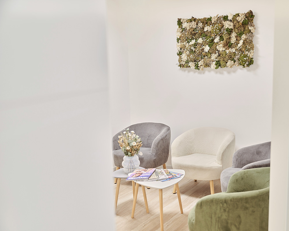 Bilick in die Ordination der Herzspezialisten.