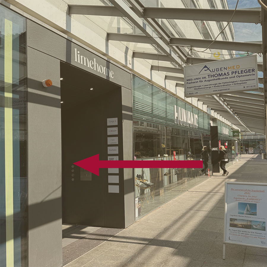Eingang EKZ Herzspezialisten Hietzing
